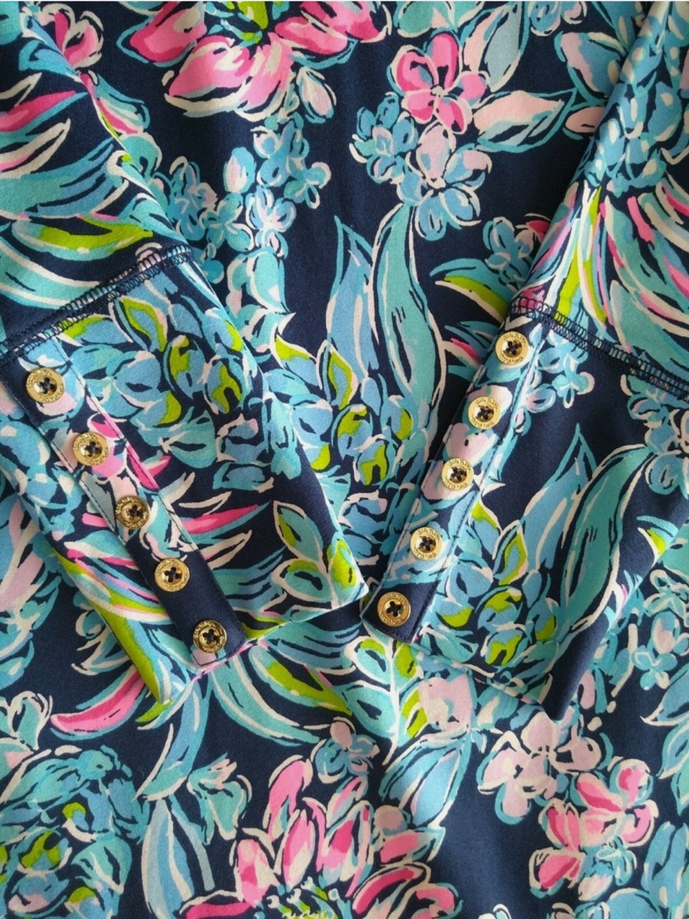 MAKE AN OFFER! Lilly Pulitzer UPF 50+ Kaisley Dual-Neck Dress, M - Picture 5 of 6
